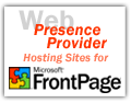 Web Presence Provider Hosting Sites for Microsoft FrontPage